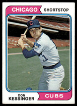 1974 Topps Base Set #38 Don Kessinger