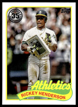 2024 Topps Update 1989 Topps #89US-41 Rickey Henderson