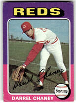 1975 Topps Base Set #581 Darrel Chaney