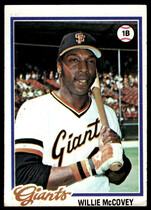 1978 Topps Base Set #34 Willie McCovey