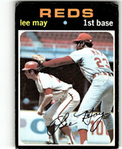1971 Topps Base Set #40 Lee May