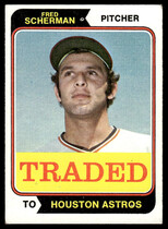 1974 Topps Traded #186 Fred Scherman