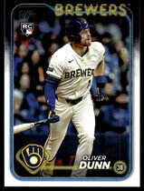 2024 Topps Update #US310 Oliver Dunn