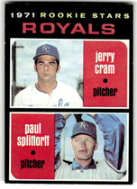1971 Topps Base Set #247 Paul Splittorff