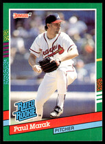 1991 Donruss Base Set #413 Paul Marak