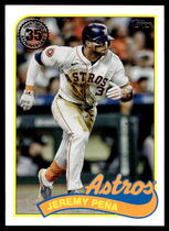 2024 Topps Update 1989 Topps #89US-17 Jeremy Pena