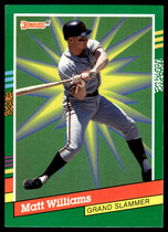 1991 Donruss Grand Slammers #8 Matt Williams