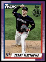 2025 Topps 1990 Topps #T90-74 Zebby Matthews
