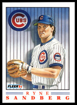 1991 Fleer Pro Visions Factory #3 Ryne Sandberg