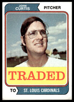1974 Topps Traded #373 John Curtis