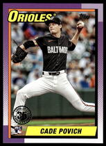 2025 Topps 1990 Topps #T90-69 Cade Povich