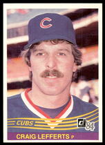 1984 Donruss Base Set #388 Craig Lefferts
