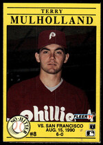 1991 Fleer Wax Box Cards #8 Terry Mulholland
