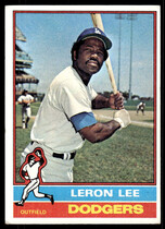 1976 Topps Base Set #487 Leron Lee