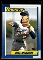 1990 Topps Base Set #248 Dave Anderson
