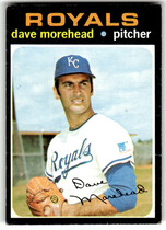 1971 Topps Base Set #221 Dave Morehead