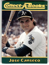 1990 CMC Collect A Books #25 Jose Canseco