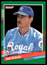 1991 Donruss Base Set #687 Jeff Schulz