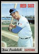 1970 Topps Base Set #504 Don Pavletich