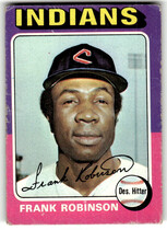 1975 Topps Base Set #580 Frank Robinson