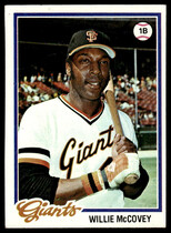 1978 Topps Base Set #34 Willie McCovey