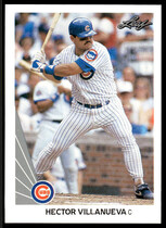 1990 Leaf Base Set #401 Hector Villanueva