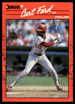 1990 Donruss Base Set #694 Curt Ford