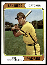1974 Topps Base Set #498 Pat Corrales