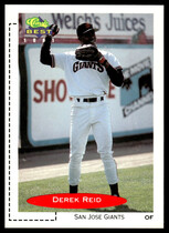 1991 Classic Classic/Best #273 Derek Reid