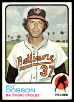 1973 Topps Base Set #34 Pat Dobson