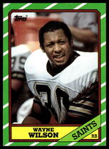 1986 Topps Base Set #341 Wayne Wilson