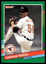 1991 Donruss Base Set #501 Anthony Telford
