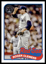 2024 Topps Update 1989 Topps #89US-19 Roger Clemens