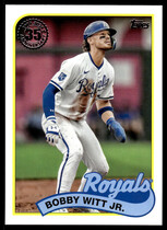 2024 Topps Update 1989 Topps #89US-48 Bobby Witt Jr.