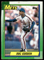 1990 Topps Wax Box Cards #E Dwight Gooden