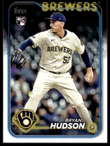 2024 Topps Update #US105 Bryan Hudson