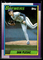 1990 Topps Base Set #490 Dan Plesac