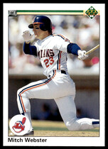 1990 Upper Deck Base Set #730 Mitch Webster
