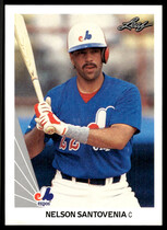 1990 Leaf Base Set #502 Nelson Santovenia