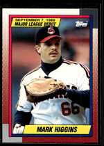 1990 Topps Debut 89 #58 Mark Higgins