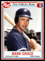 1990 Post Base Set #19 Mark Grace