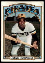 1972 Topps Base Set #502 Jackie Hernandez