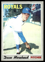 1970 Topps Base Set #495 Dave Morehead