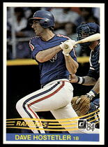 1984 Donruss Base Set #159 Dave Hostetler