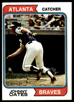 1974 Topps Base Set #183 Johnny Oates