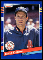 1991 Donruss Base Set #347 Dana Kiecker