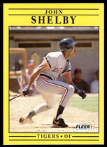 1991 Fleer Base Set #353 John Shelby