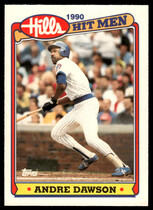1990 Topps Hills Hit Men #15 Andre Dawson