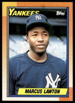 1990 Topps Base Set #302 Marcus Lawton