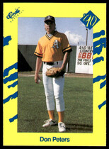 1990 Classic Yellow #T83 Don Peters